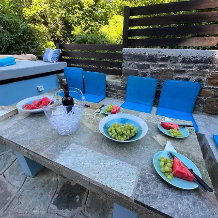 Dandy - Blue Pansy - Mini Pool Semesterbostad Tsagarada